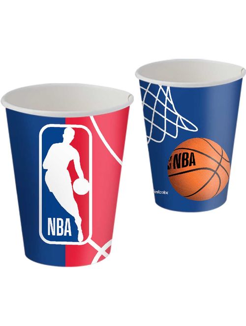 NBA Copo Papel c/8 - Festcolor