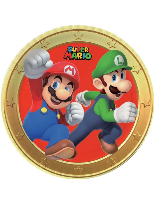 Super Mario Prato Redondo c/8 - Festcolor