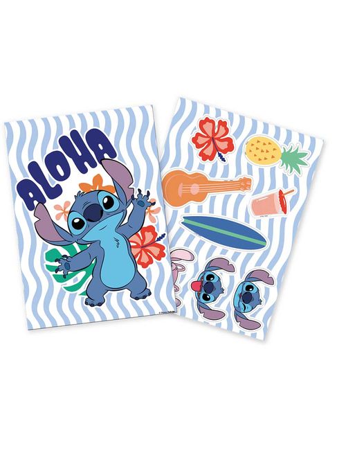 Stitch New Painel Parede Kit Decorado Unidade - Festcolor