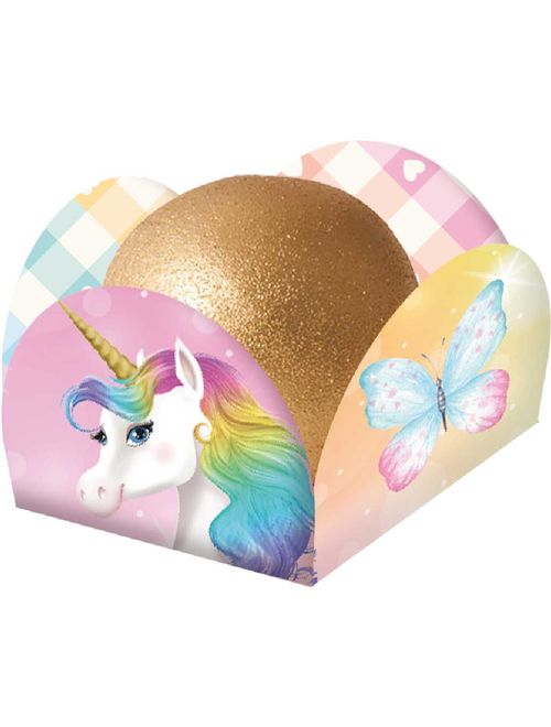 Unicórnio New Porta Forminha c/40 - Festcolor