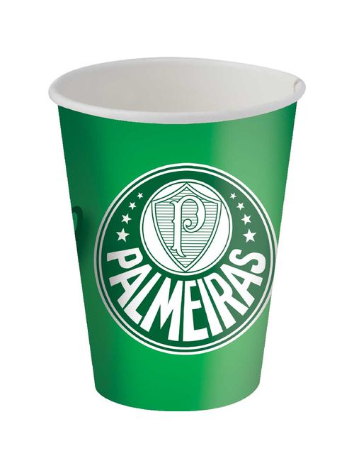 Palmeiras Copo Papel 200ml c/8 - Festcolor