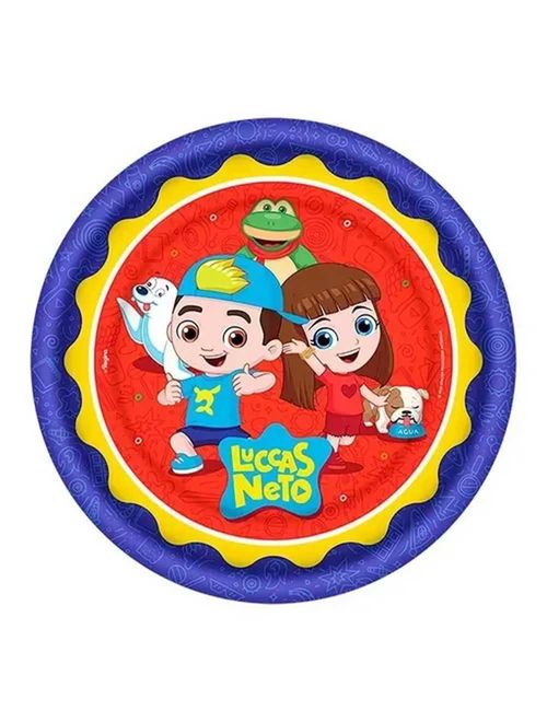 Luccas Neto Prato Redondo c/8 - Regina