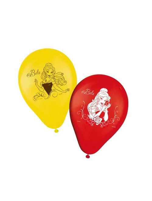 Bela e a Fera Balão Decorado 9 Polegadas c/25 - Regina