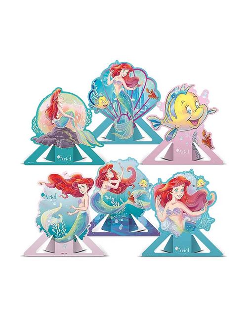 Ariel Disney Decoração de Mesa c/6 - Regina