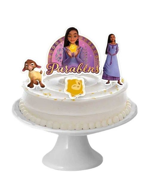 Wish Topper de Bolo c/4 - Regina
