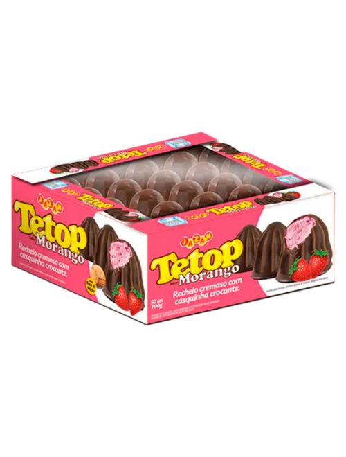 Tetop Morango c/50 - Jazam