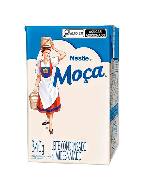 Leite Condensado Semidesnatado Moça 340g - Nestlé