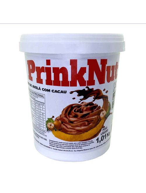 Creme de Avelã com Cacau PrinkNut 1,01kg - Balmis