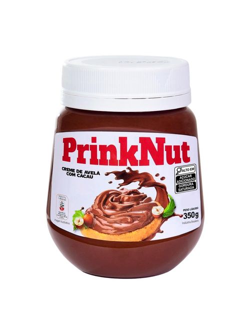 Creme de Avelã com Cacau PrinkNut 350g - Balmis
