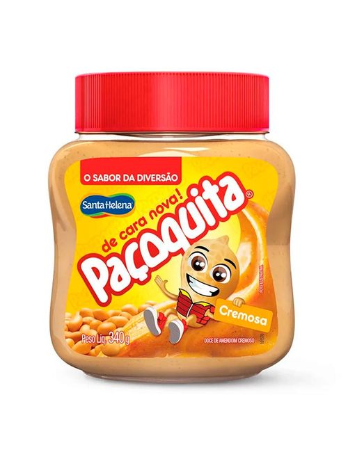 Paçoquita Cremosa 340g - Santa Helena