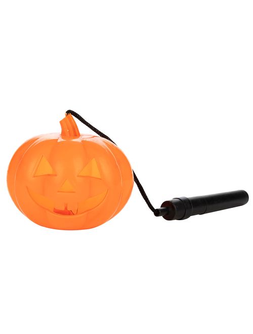 Halloween Enfeite Abóbora com Luz Ref.H219 - Silver Festas