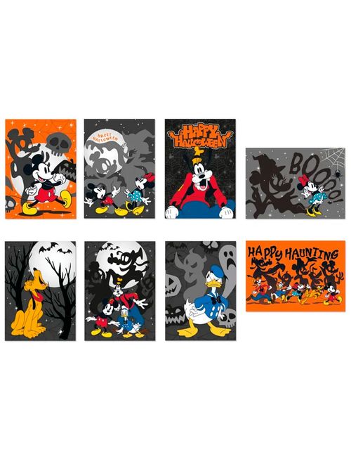 Halloween Noites do Terror Disney Cartaz Decorativo 25x35cm c/8 - Cromus