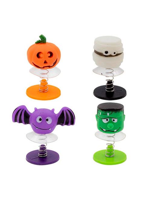 Halloween Enfeite Bonecos de Mola c/4 - Cim