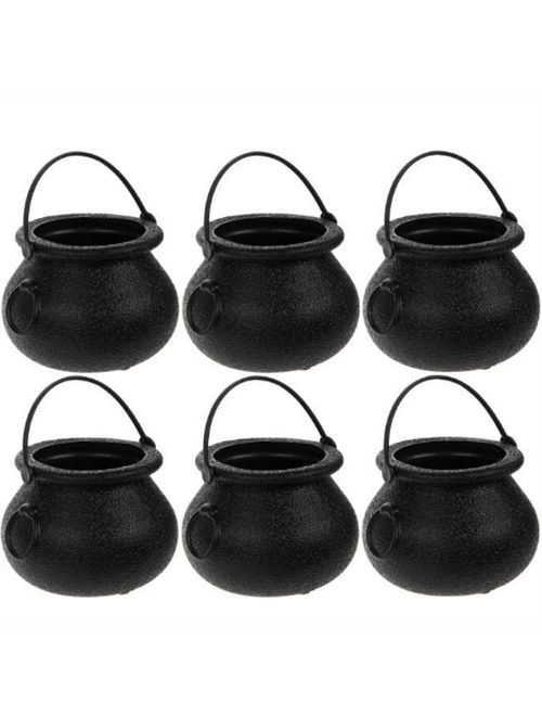 Halloween Enfeite Caldeirão Decorativo c/6 - Issam