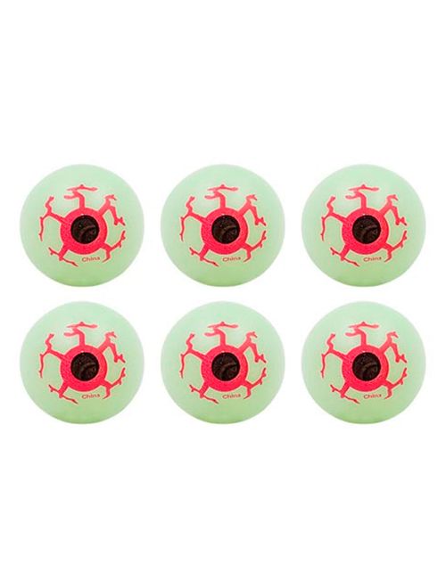 Halloween Enfeite Olhos Decorativos Fluor c/6 - Cim
