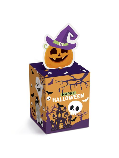 Halloween Caixa Pop-Up Treats 9x9x11cm - Cromus