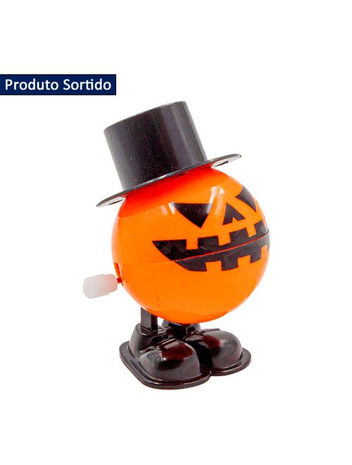 Halloween Brinquedo de Corda Anda e Abre a Boca 4x6,5cm Sortido Un - Cim