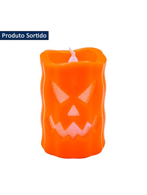 Halloween Enfeite Luminária Led Decorativo 9cm Sortida Un - Cim