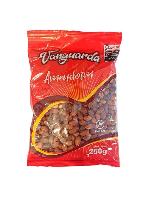 Amendoim Frito Salgado com Pele 250g - Vanguarda