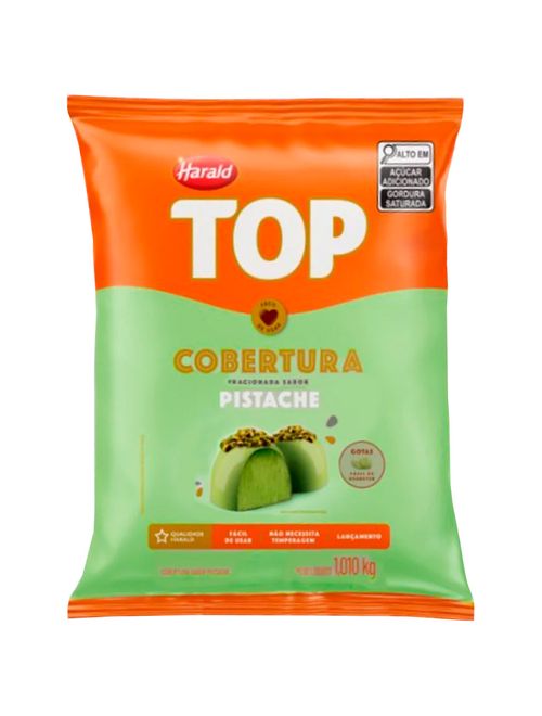 Gotas de Chocolate Fracionado Top Pistache 1,01kg - Harald