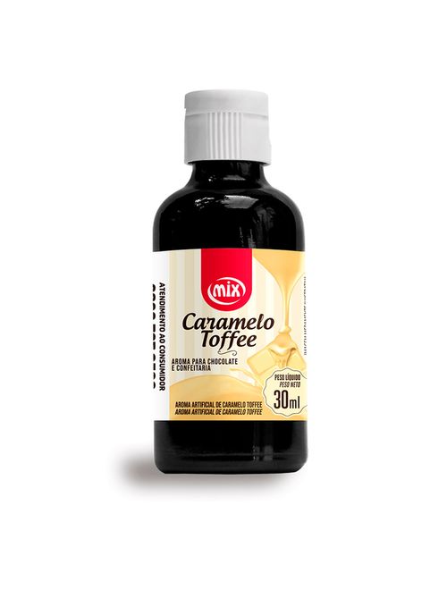 Aroma Lipossolúvel Caramelo Toffee 30ml - Mix