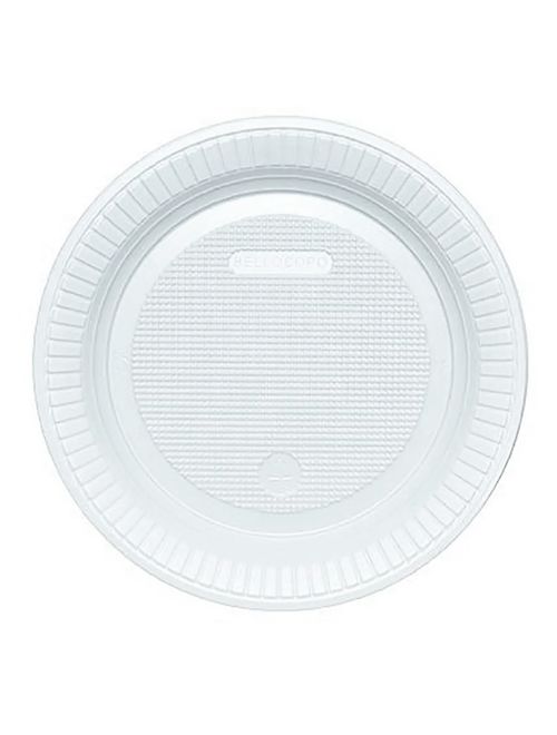 Prato Sobremesa Branco 15cm c/10 - Bello