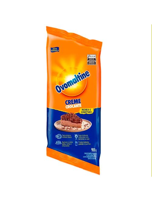 Creme Crocante Recheio e Cobertura Bisnaga 900g - Ovomaltine