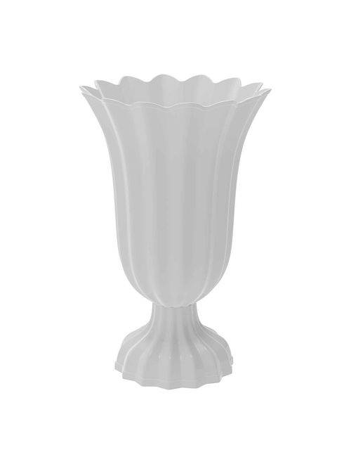 Vaso Popi Pequeno Branco 19cm - Produfest