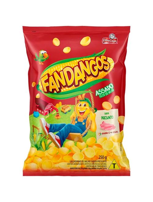 Salgadinho Fandangos Presunto 250g - Elma Chips