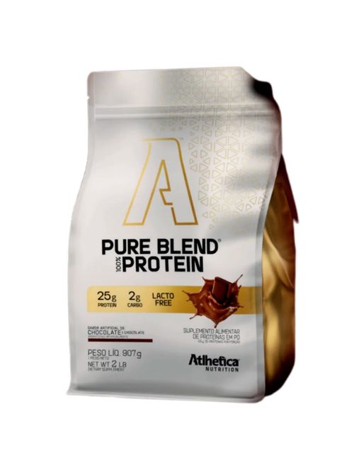 Whey Protein Pure Blend Chocolate 907g - Atlhetica Nutrition