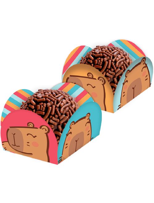 Capivara Porta Forminha Docinho c/40 - Festcolor