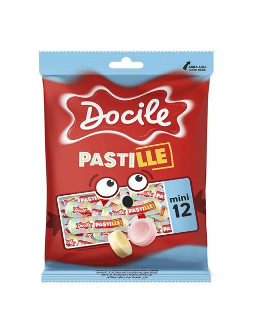 Pastilha Mini 12 Pastille Sortida c/100 - Docile