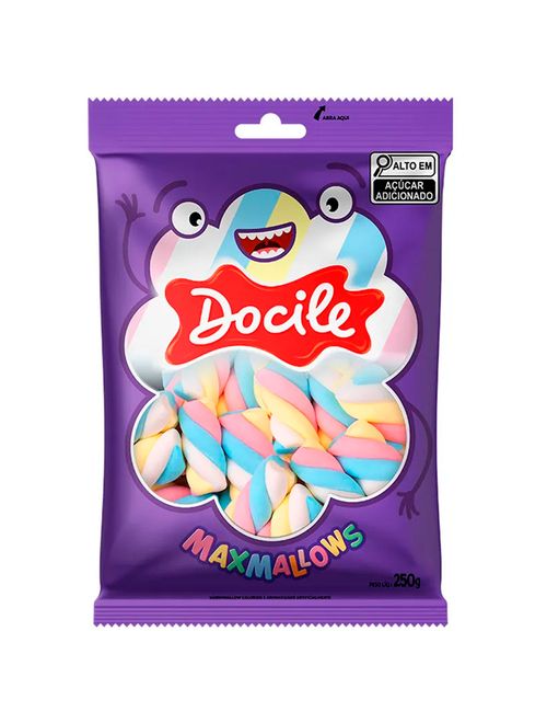 Marshmallow Twist Color 1 Azul, Rosa, Amarelo e Branco 220g - Docile