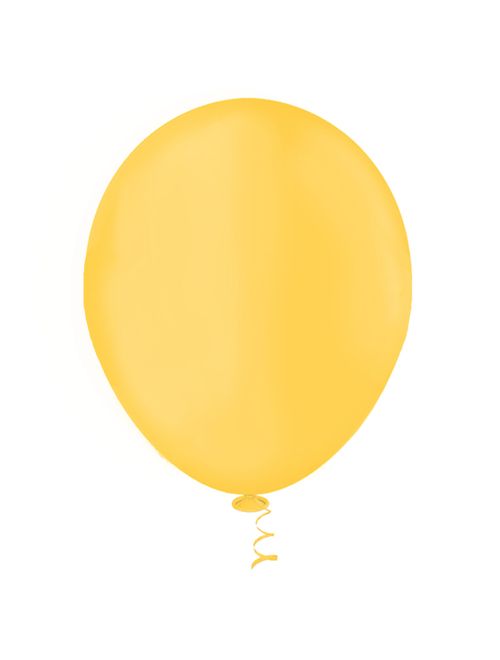 Balão Redondo Amarelo Tamanho 5 c/50 - Pic Pic