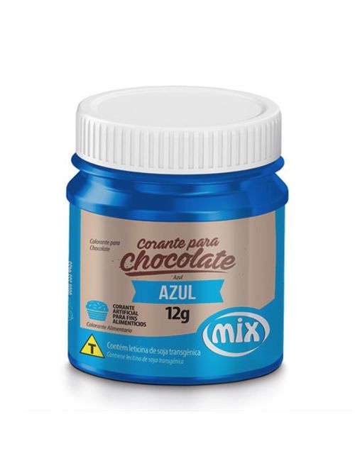 Corante em Pasta Para Chocolate Azul 12g - Mix