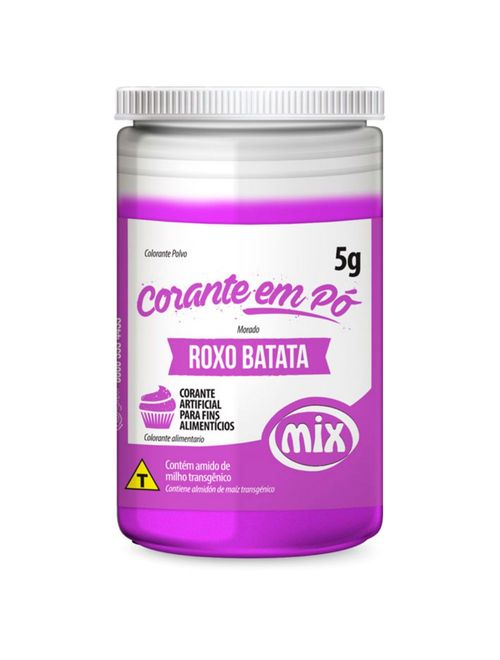 Corante em pó Roxo Batata 5g - Mix