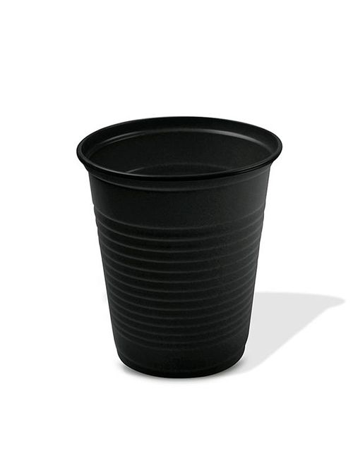 Copo Descartável Preto 200ml c/50 - Trik Trik