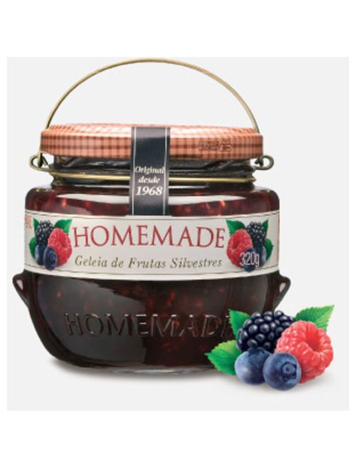 Geleia Frutas Vermelhas 320g - Homemade