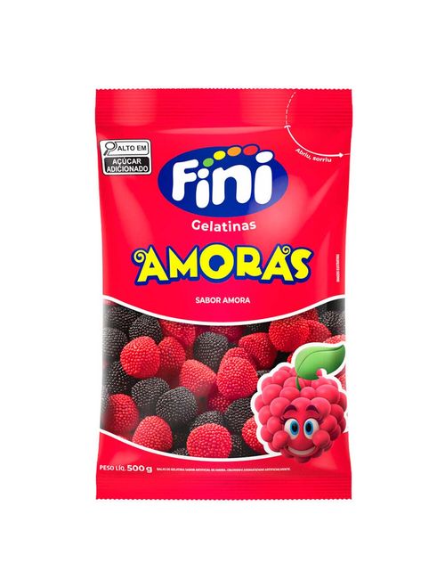 Bala de Gelatina Amoras 500g - Fini