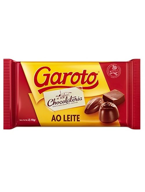 Barra de Chocolate ao Leite 2,1kg - Garoto