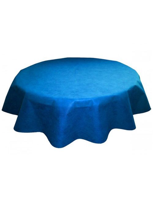 Toalha Redonda TNT Azul Royal - 1,3m - Best Fest