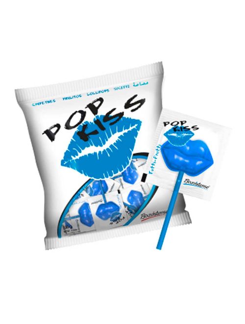 Pirulito Pop Kiss Tutti Frutti 500g - Boavistense