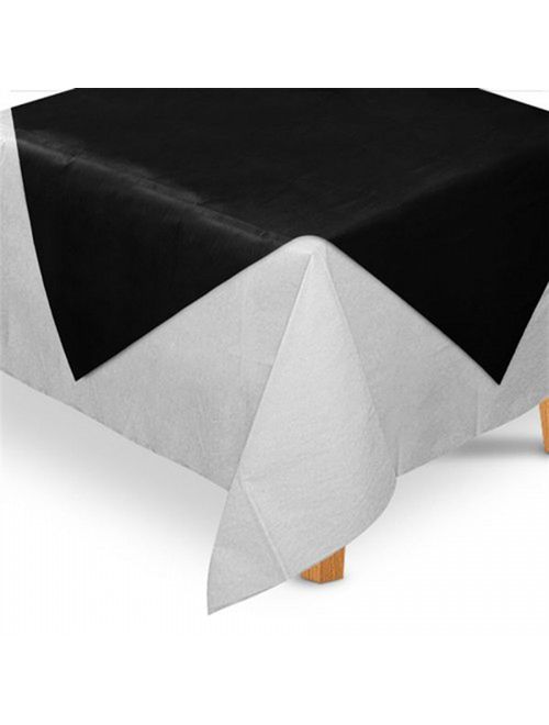 Toalha Quadrada TNT Preta 1,0x1,0m c/5 - Best Fest