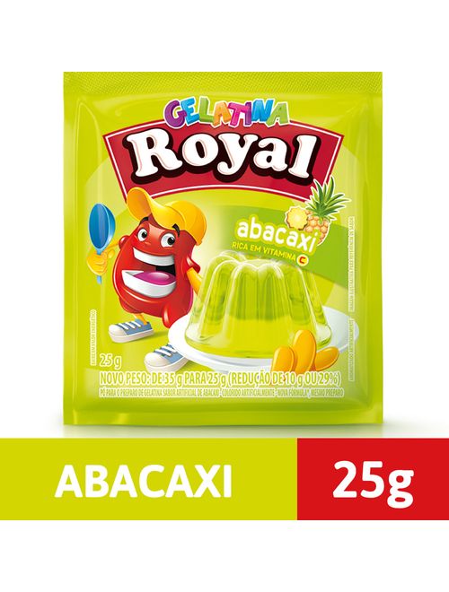Gelatina Abacaxi 25g - Royal