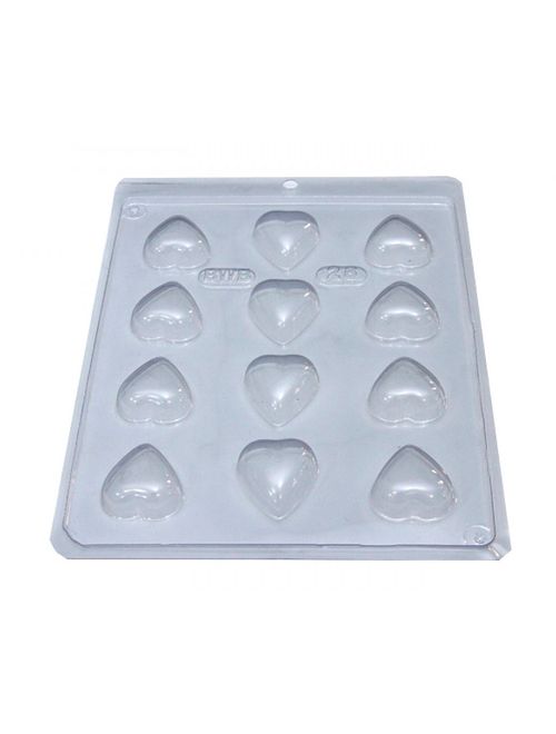 Forma PVC Coração Liso Ref.25 - BWB