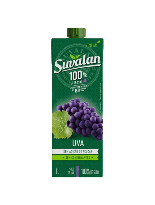 Suco de Uva 100% 1L - Suvalan