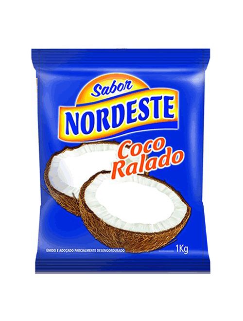 Coco Ralado 1kg - Sabor Nordeste