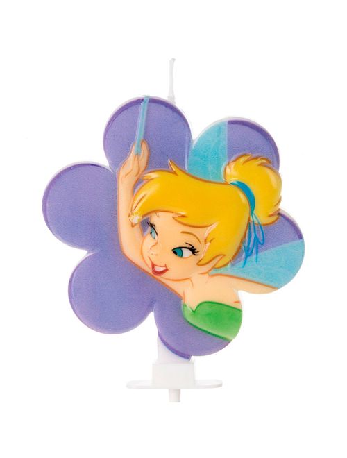 Sininho Vela de Aniversário Disney Princesa - Silver Festas