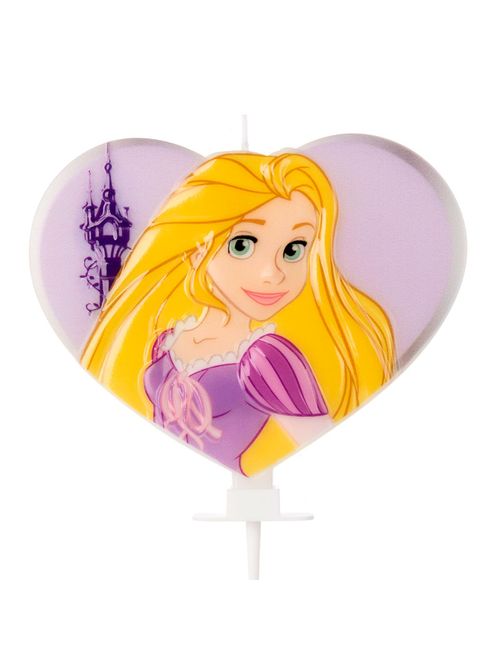Rapunzel Vela de Aniversário Disney Princesa - Silver Festas