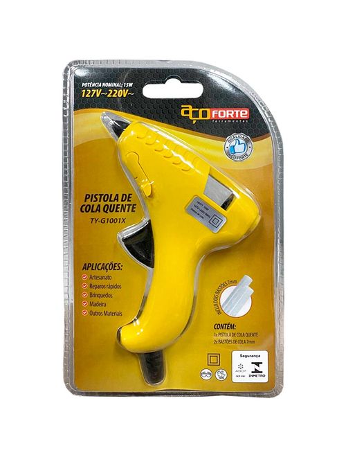 Pistola Cola Quente TY-G1001X - Aço Forte